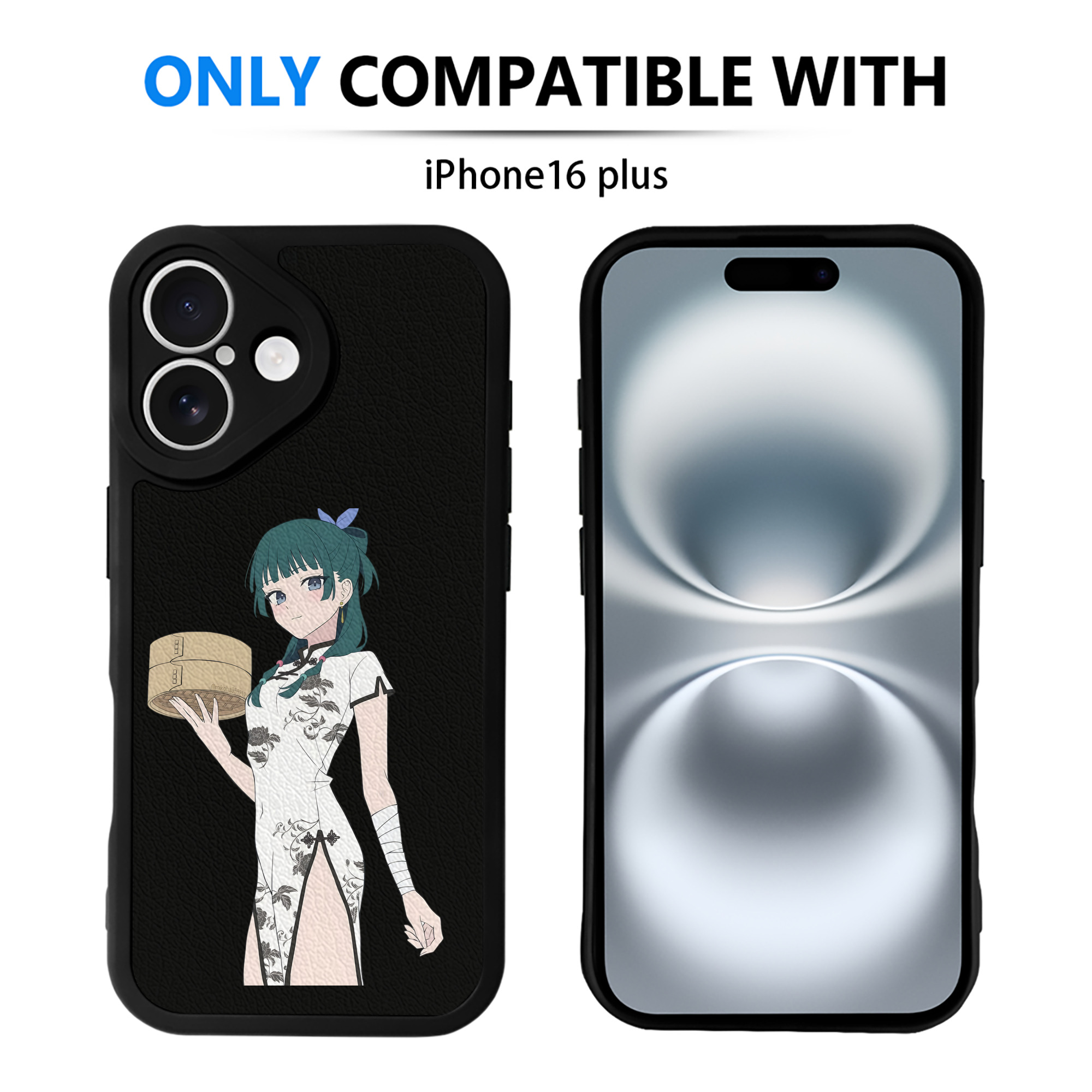 薬屋のひとりごと The Apothecary Diaries 【iPhone 16シリーズ対応】シリコンスマホケース（レザー調） 材質：シリコン